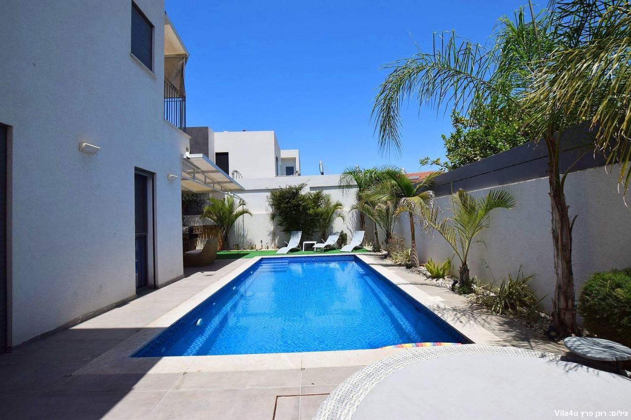 Villa אמה וילה ריזורט Hadera Exterior foto