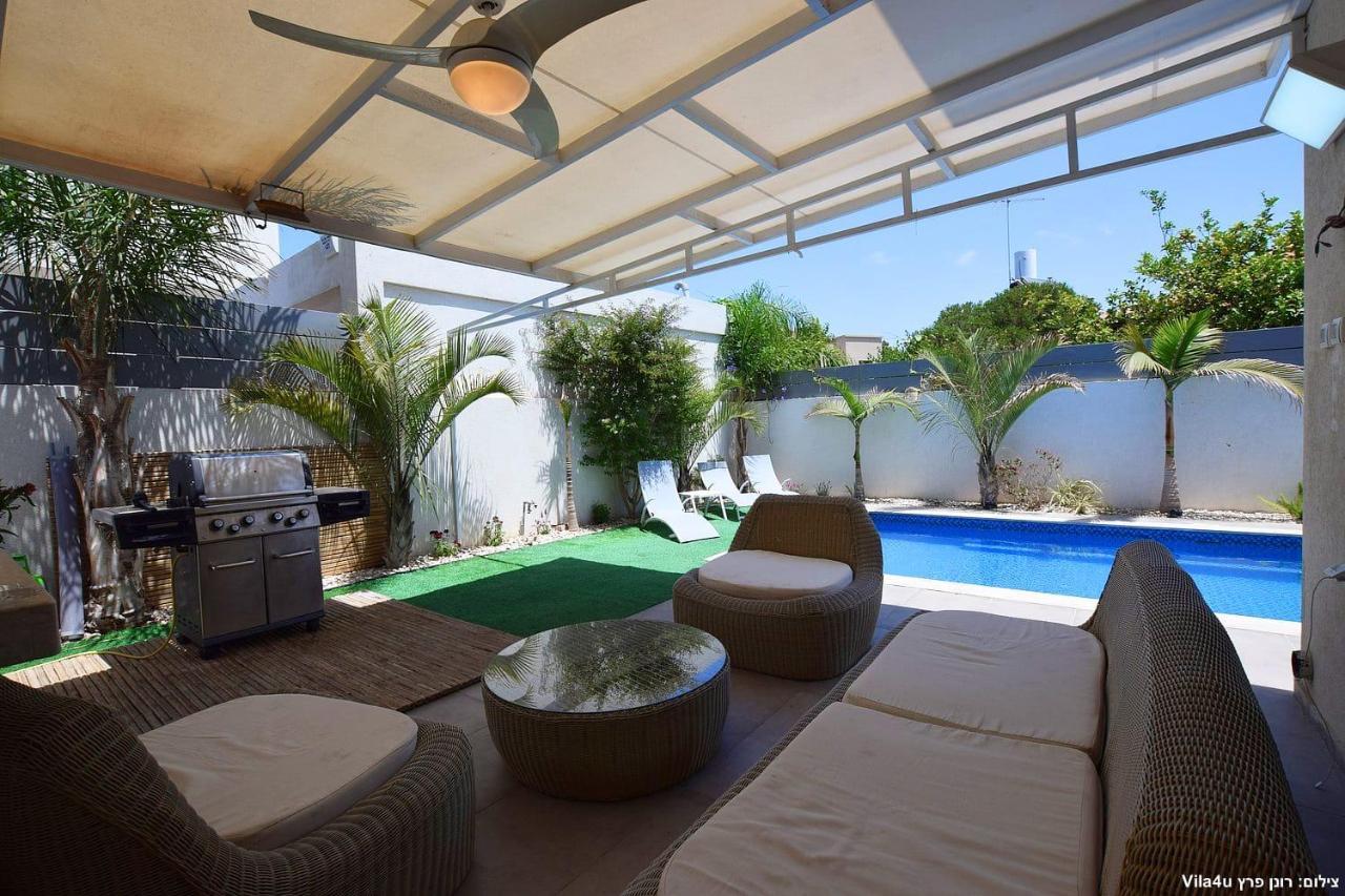 Villa אמה וילה ריזורט Hadera Exterior foto